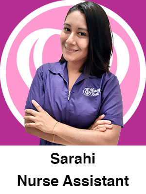 Sarahi Nurse Assistant - Nanny Heart
