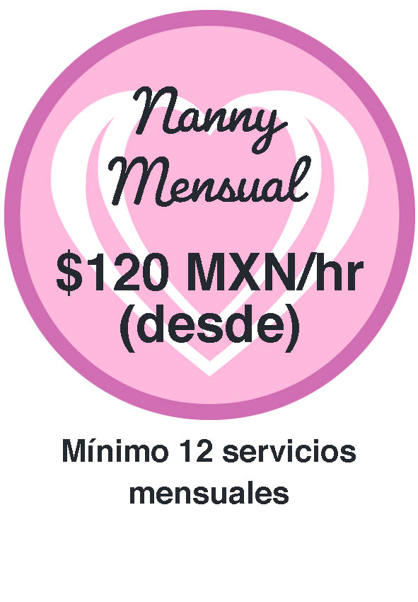 Servicio Nanny Mensual