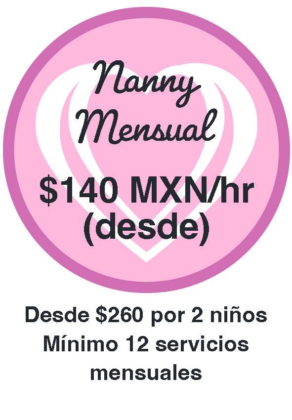 Servicio Nanny Mensual