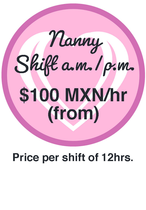 Nanny Service Shift a.m./p.m.