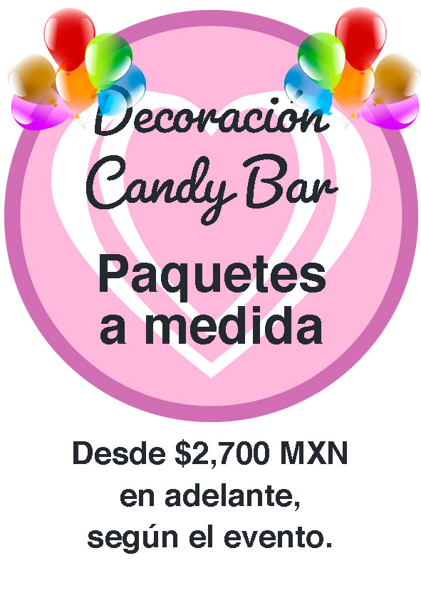 Decoración y Candy Bar Puerto Vallarta - Nanny Heart
